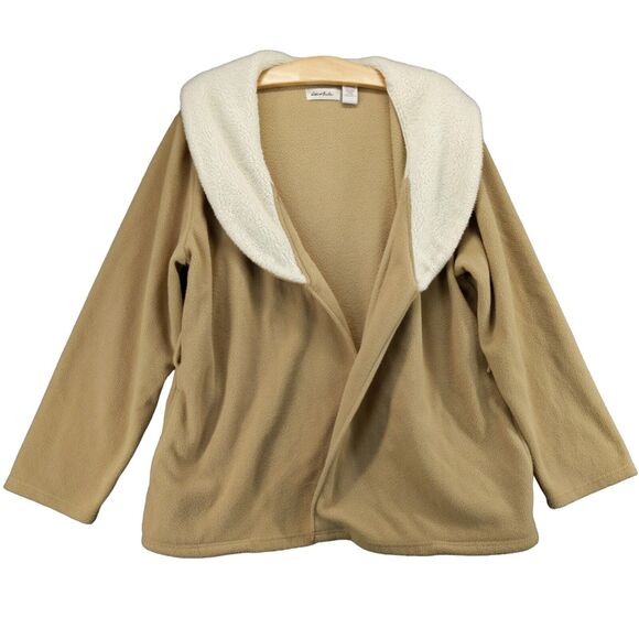 Lord Daniel Sportswear Le Moda Cape Poncho Open Front Womens Size 2XL Tan - Picture 1 of 12